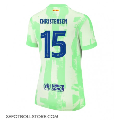 Barcelona Andreas Christensen #15 Replika Tredje Tröja Dam 2024-25 Kortärmad